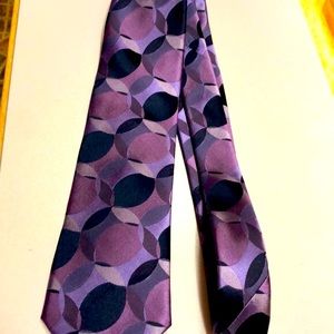 Ted Baker Tie-Purple/ Black